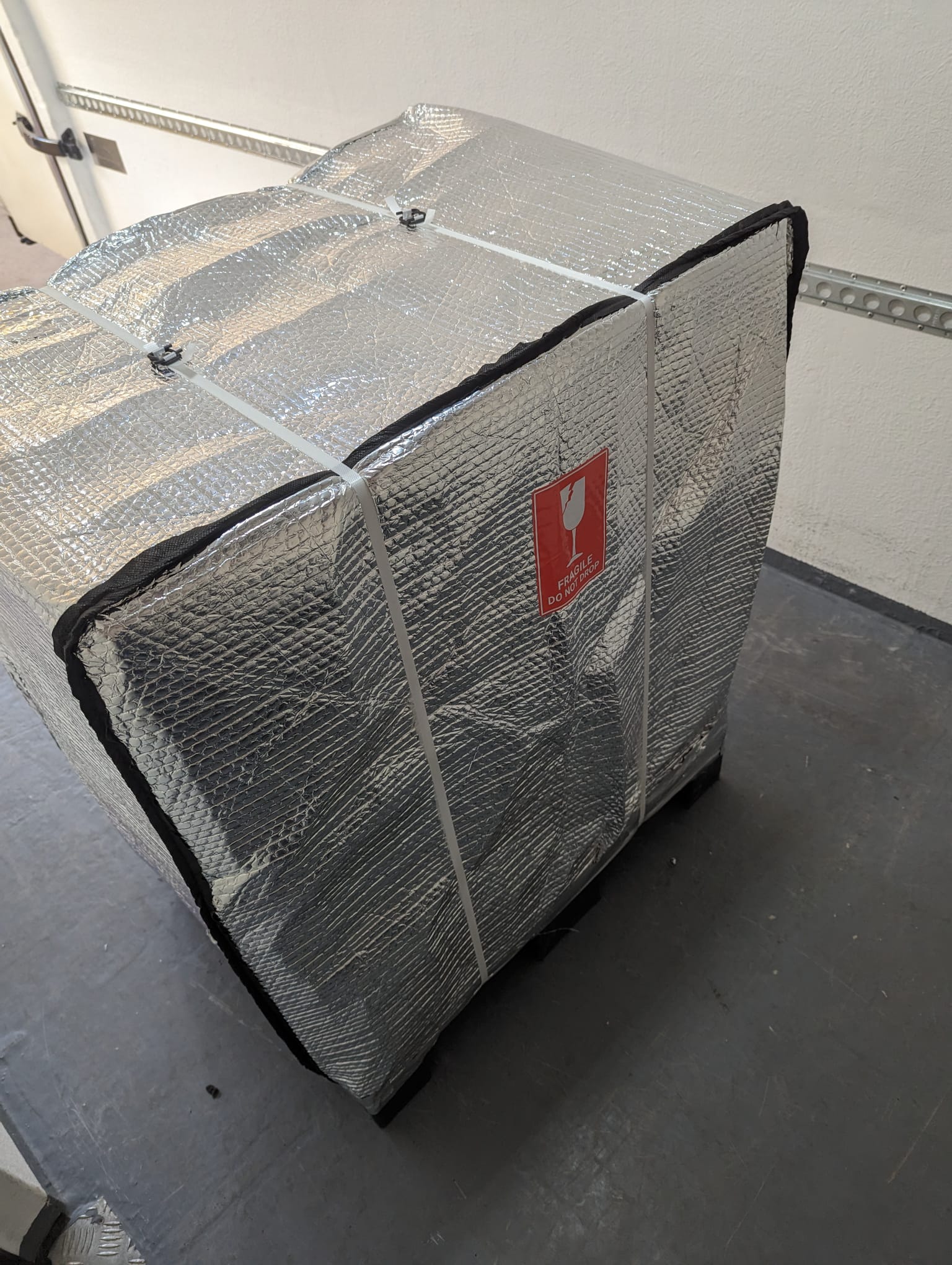 Palečių užvalkalai (pallet covers) Terminė, apsauginė pakuotė. Palečių uždangalai - Image 3