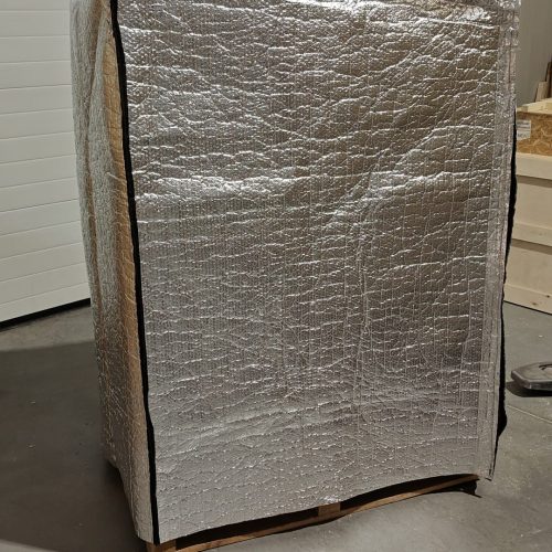 Palečių užvalkalai (pallet covers) Terminė, apsauginė pakuotė. Palečių uždangalai
